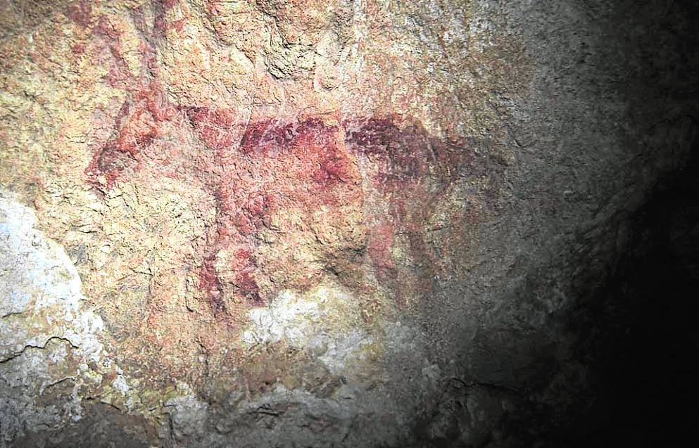 Cuevas de Peña Rubia. Cehegín. Ubicación: Peña Rubia. Estilo: Levantino (3.500-3.000 aC). Destaca por: Ser escenas naturalistas de caza vinculadas al mundo funerario y pese a ser del Neolítico, están en el interior de cuevas.