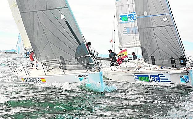 Pulso entre el 'Enewtec' y el 'Ouwin 2'.