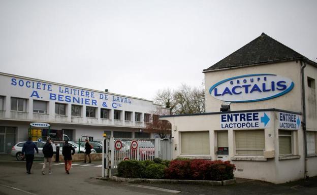 Planta de Lactalis en la ciudad francesa de Laval.