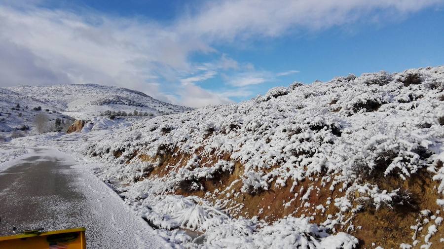 La cota de nieve se sitúa para este viernes en torno a 600 y 800 metros de altitud.