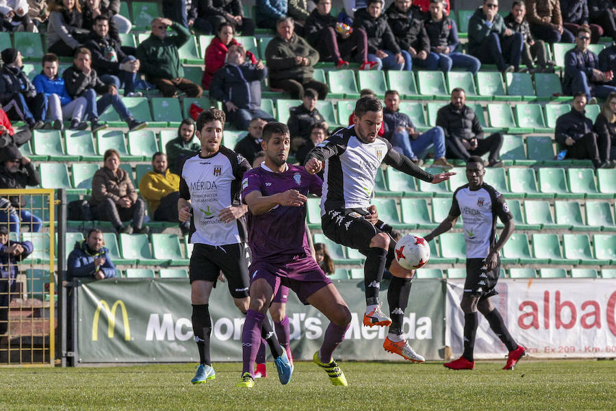 El ex jugador del Murcia Germán marcó para los extremeños en el minuto 50 y mató el partido