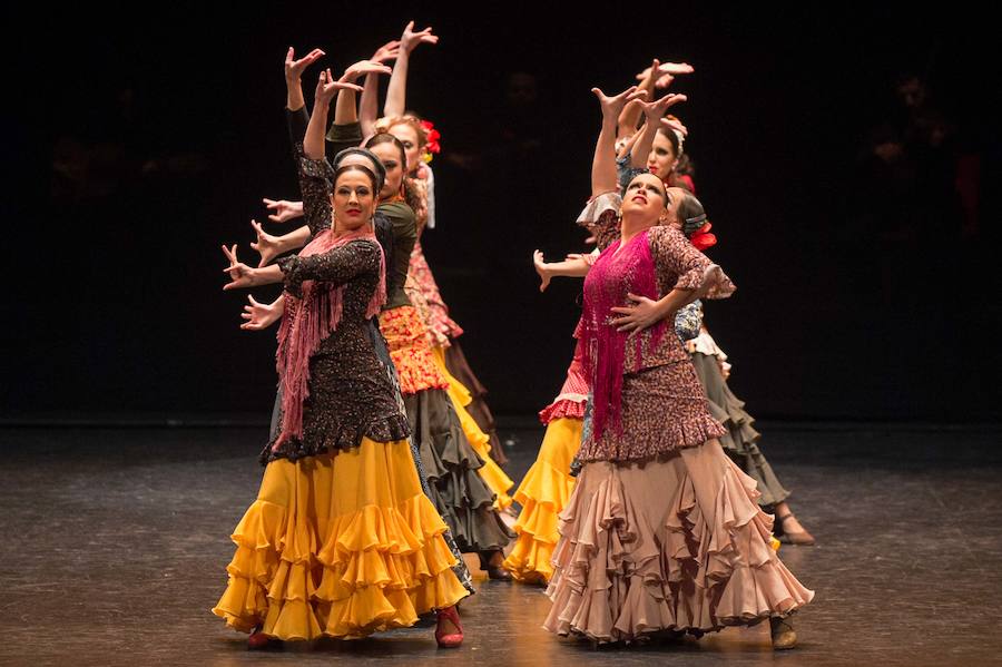 Espectáculo representado en el Teatro Romea dentro del programa de Cumbre Flamenca de Murcia