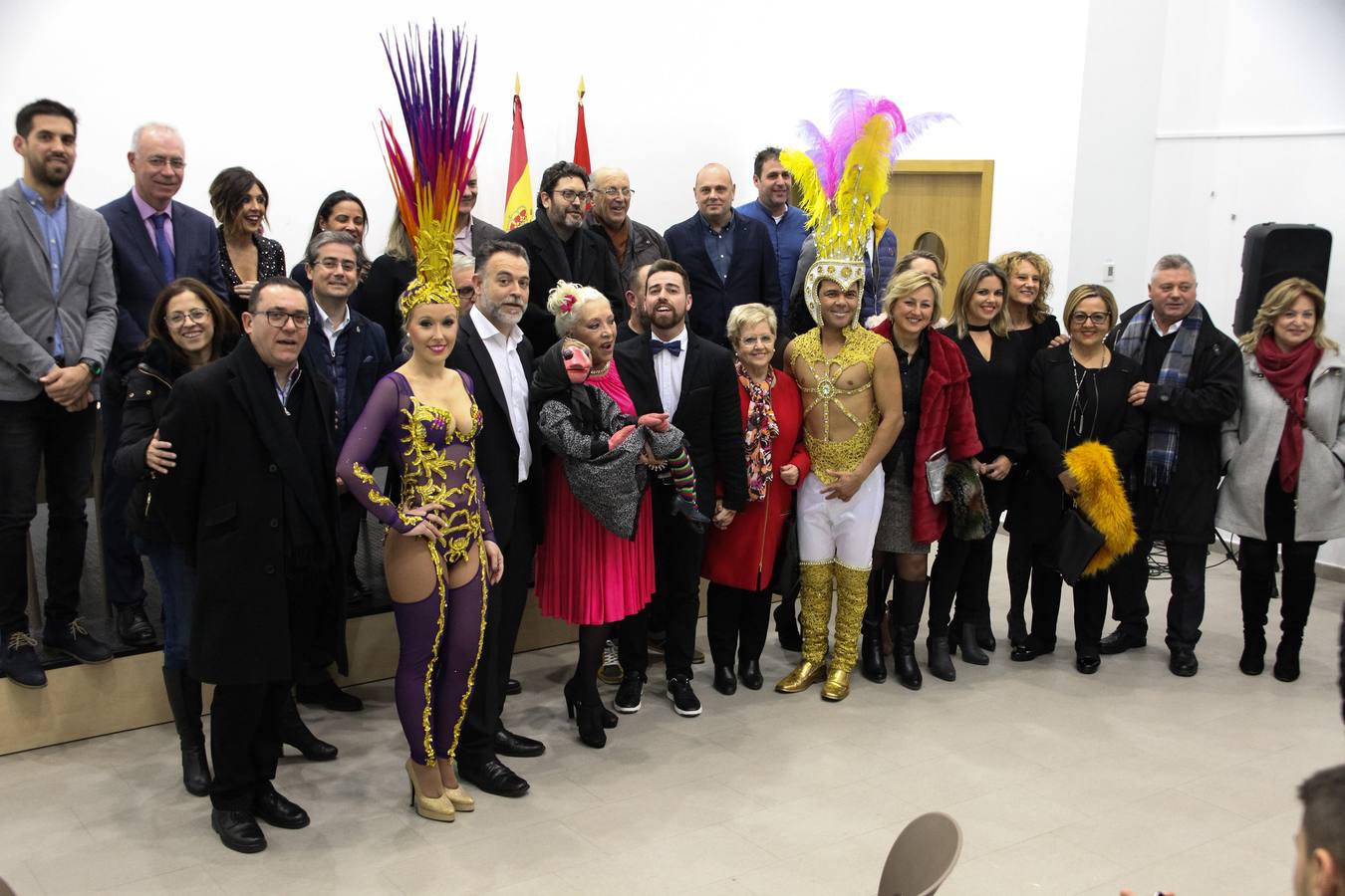 Pregón del carnaval de Cabezo de Torres a cargo de Doña rogelia y Mari Carmen
