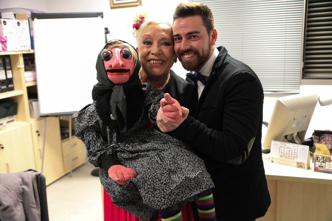 Pregón del carnaval de Cabezo de Torres a cargo de Doña rogelia y Mari Carmen