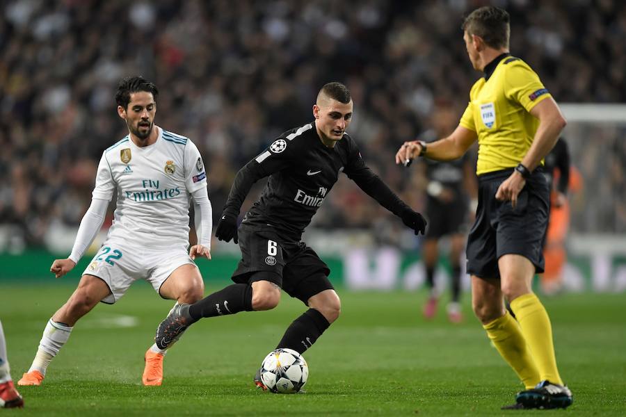 El Real Madrid deja contra las cuerdas al PSG tras una remontada heroica y otro doblete del portugués Cristiano Ronaldo (3-1).