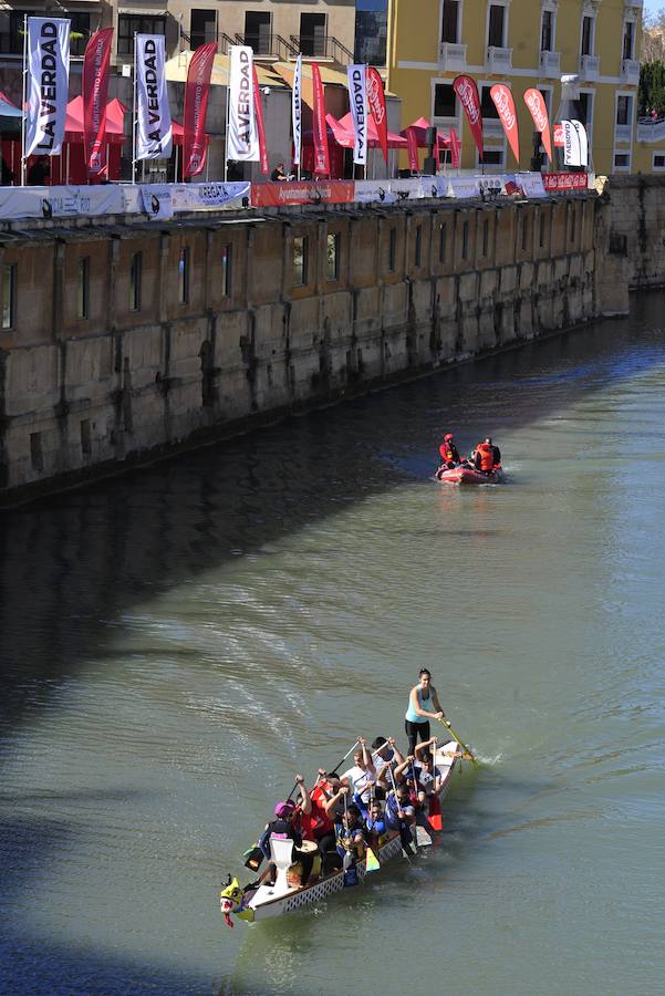 Repasa las mejores fotos de la prueba que ha llenado de piraguas el Segura