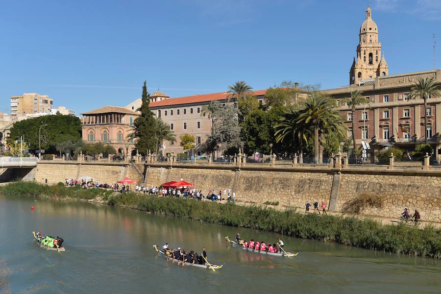 Más de 700 deportistas toman parte en la III edición de la Regata Ciudad de Murcia