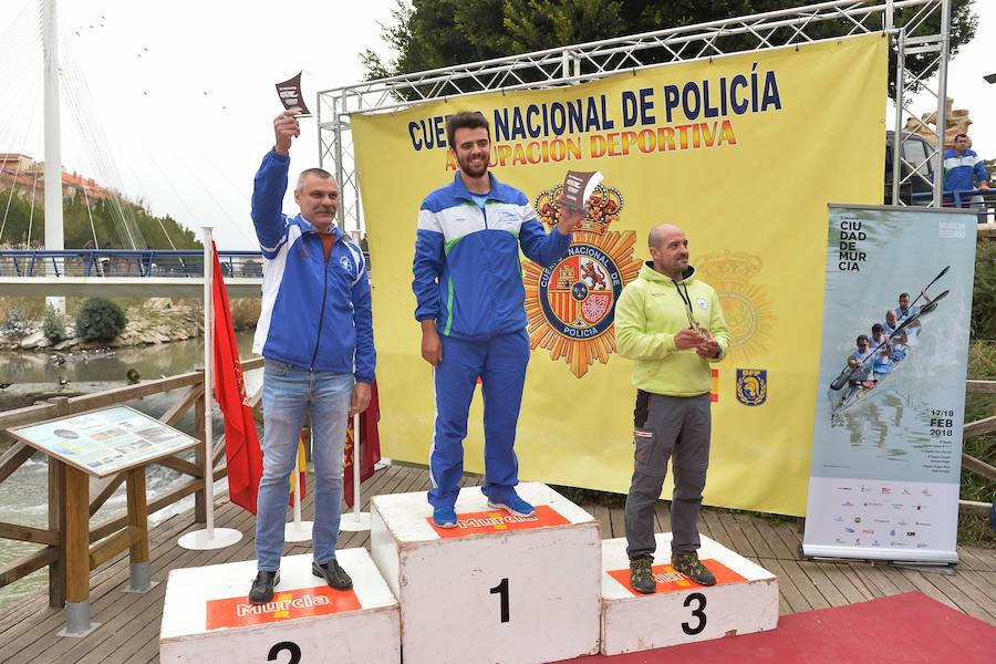 Más de 700 piragüistas participan en las carreras por el Segura
