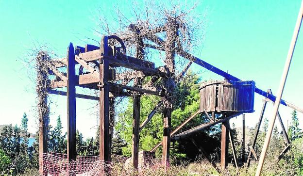La Comunidad declara BIC el último malacate que queda en la Sierra Minera