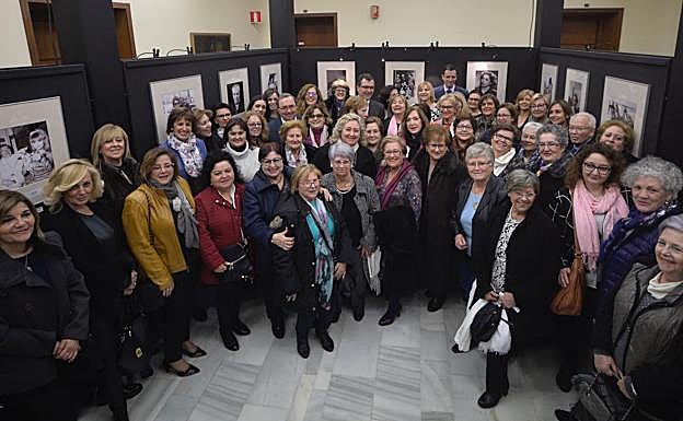Acto de inauguración de 'Mujeres relevantes en la Región de Murcia'.