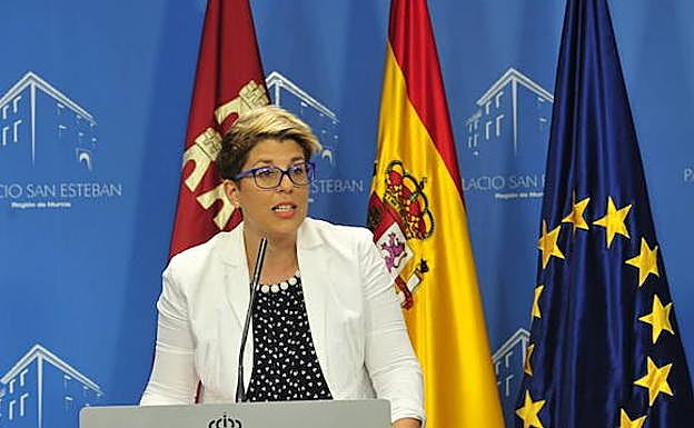 La consejera de Transparencia Noelia Arroyo, en una foto de archivo