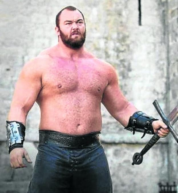 El actor Hafthor Björnsson. 