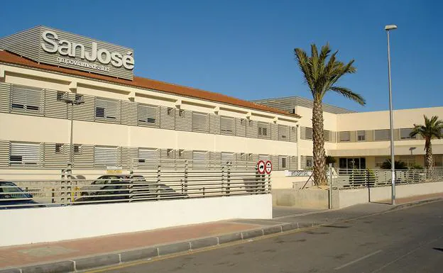 Instalaciones de la clínica San José en Alcantarilla.
