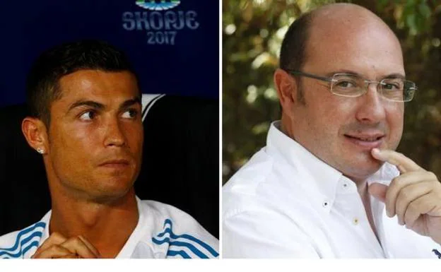 Cristiano Ronaldo y Pedro Antonio Sánchez