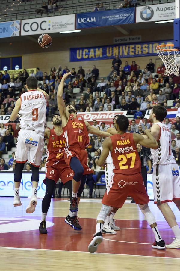 Los murcianos ganan por primera vez en un mes y medio en un partido competido que desniveló Urtasun como base. El final parecía plácido, pero un parcial de 2-12 en los últimos cuatro minutos dio incluso opción de empate al Burgos