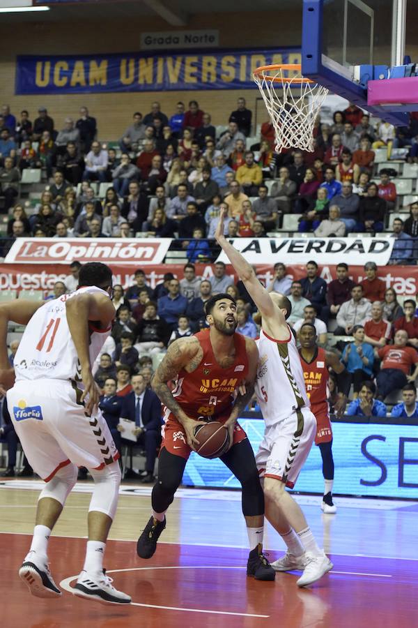 Los murcianos ganan por primera vez en un mes y medio en un partido competido que desniveló Urtasun como base. El final parecía plácido, pero un parcial de 2-12 en los últimos cuatro minutos dio incluso opción de empate al Burgos