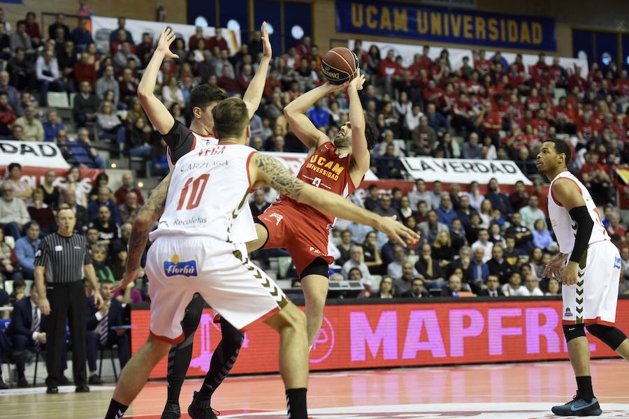 Los murcianos ganan por primera vez en un mes y medio en un partido competido que desniveló Urtasun como base. El final parecía plácido, pero un parcial de 2-12 en los últimos cuatro minutos dio incluso opción de empate al Burgos