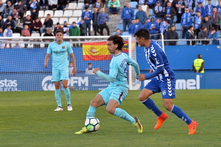 Dani Ojeda, desde el punto de penalti, adelantó al equipo de la Ciudad del Sol y Cucurella hizo el empate definitivo en el Artés Carrasco