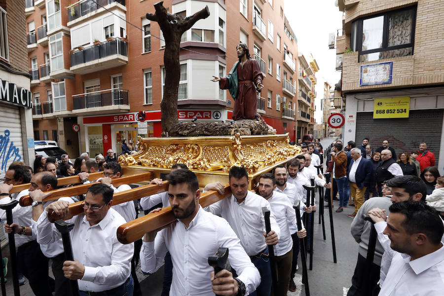 Los estantes celebran también el tradicional carajillo nazareno