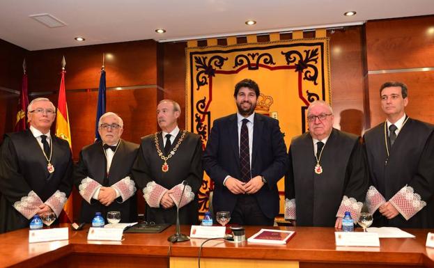 Presentación de la Memoria 2017 del Consejo Jurídico de la Región de Murcia. 