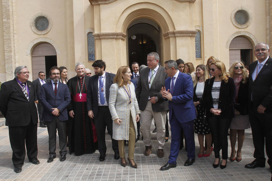 La presidenta del Congreso de los Diputados ha hecho estas declaraciones en referencia a la huida de la dirigente de ERC Marta Rovira. Pastor ha sido nombrada madrina de honor de la cofradía de Nuestro Padre Jesús Nazareno