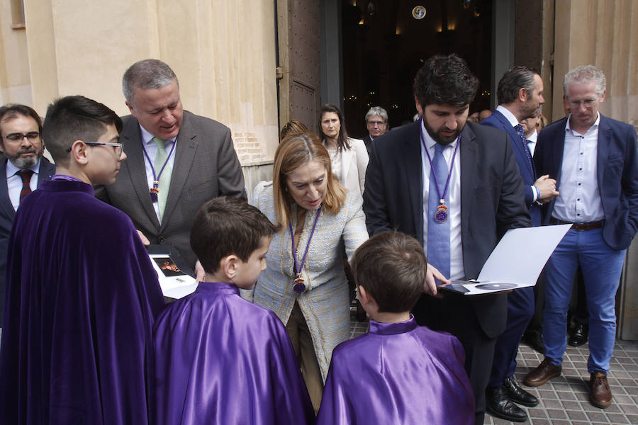 La presidenta del Congreso de los Diputados ha hecho estas declaraciones en referencia a la huida de la dirigente de ERC Marta Rovira. Pastor ha sido nombrada madrina de honor de la cofradía de Nuestro Padre Jesús Nazareno