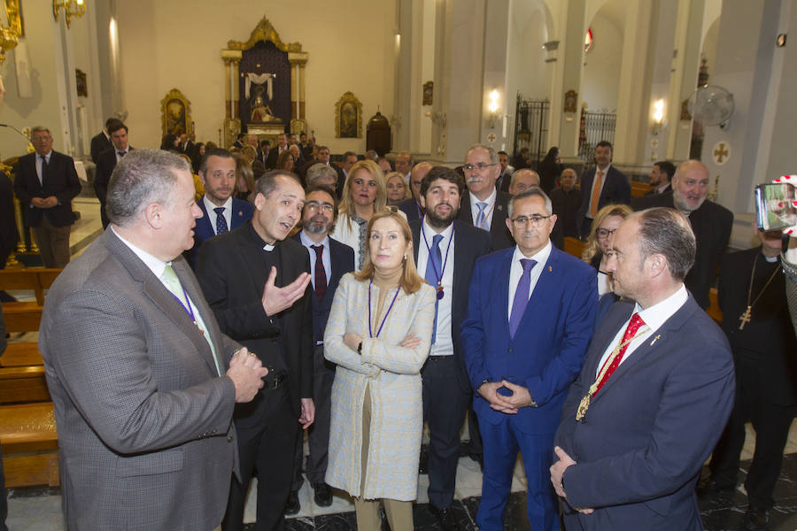 La presidenta del Congreso de los Diputados ha hecho estas declaraciones en referencia a la huida de la dirigente de ERC Marta Rovira. Pastor ha sido nombrada madrina de honor de la cofradía de Nuestro Padre Jesús Nazareno