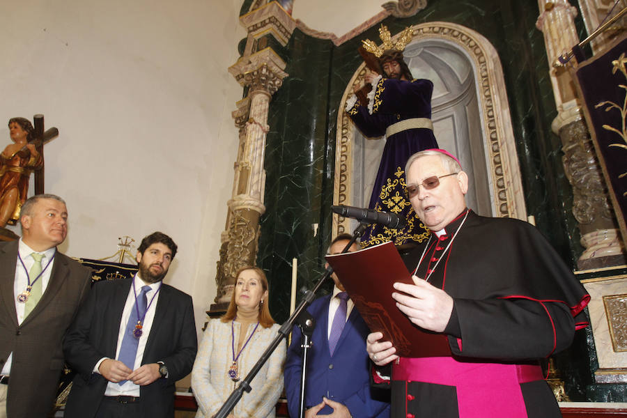 La presidenta del Congreso de los Diputados ha hecho estas declaraciones en referencia a la huida de la dirigente de ERC Marta Rovira. Pastor ha sido nombrada madrina de honor de la cofradía de Nuestro Padre Jesús Nazareno