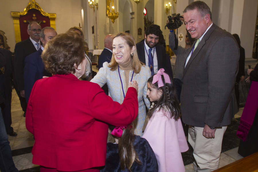 La presidenta del Congreso de los Diputados ha hecho estas declaraciones en referencia a la huida de la dirigente de ERC Marta Rovira. Pastor ha sido nombrada madrina de honor de la cofradía de Nuestro Padre Jesús Nazareno