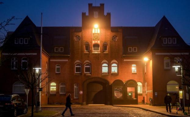 Puertas de la prisión de Neumuenster, donde está Puigdemont.