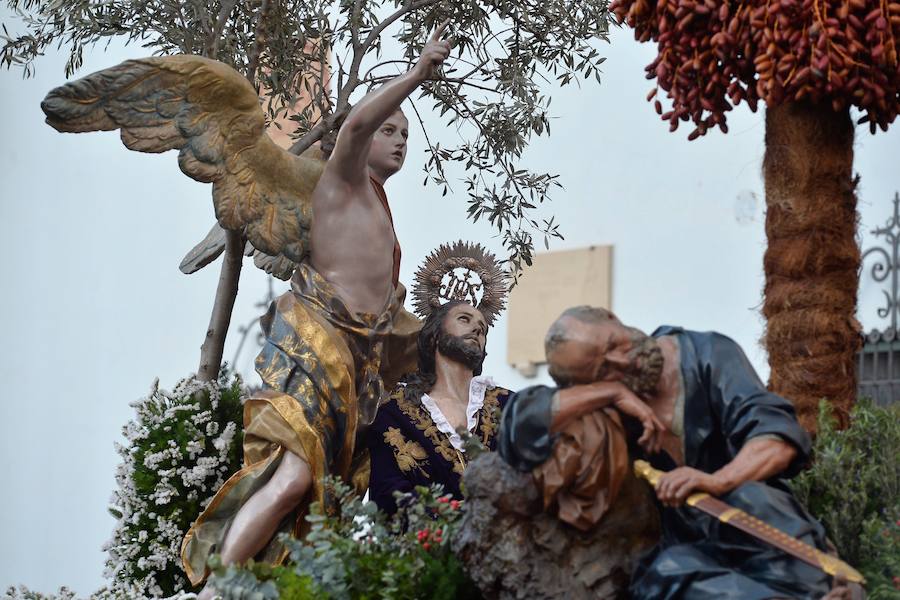 Las obras del escultor murciano convierten la ciudad de Murcia en un museo al aire libre en Semana Santa