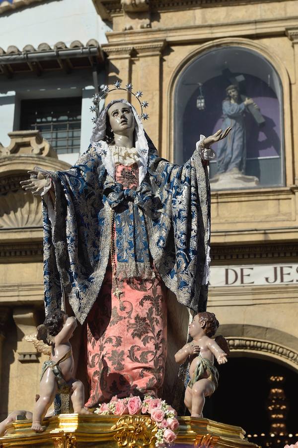 Las obras del escultor murciano convierten la ciudad de Murcia en un museo al aire libre en Semana Santa