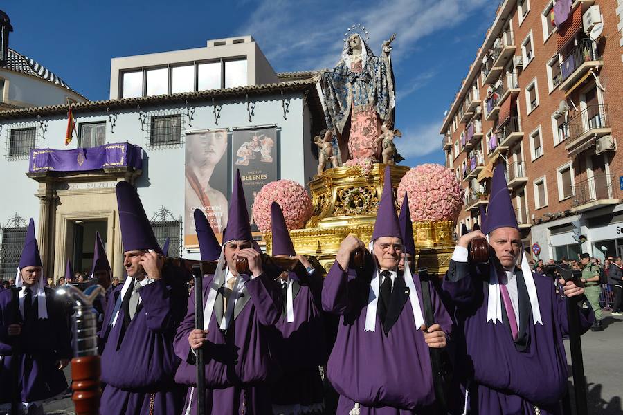 Las obras del escultor murciano convierten la ciudad de Murcia en un museo al aire libre en Semana Santa