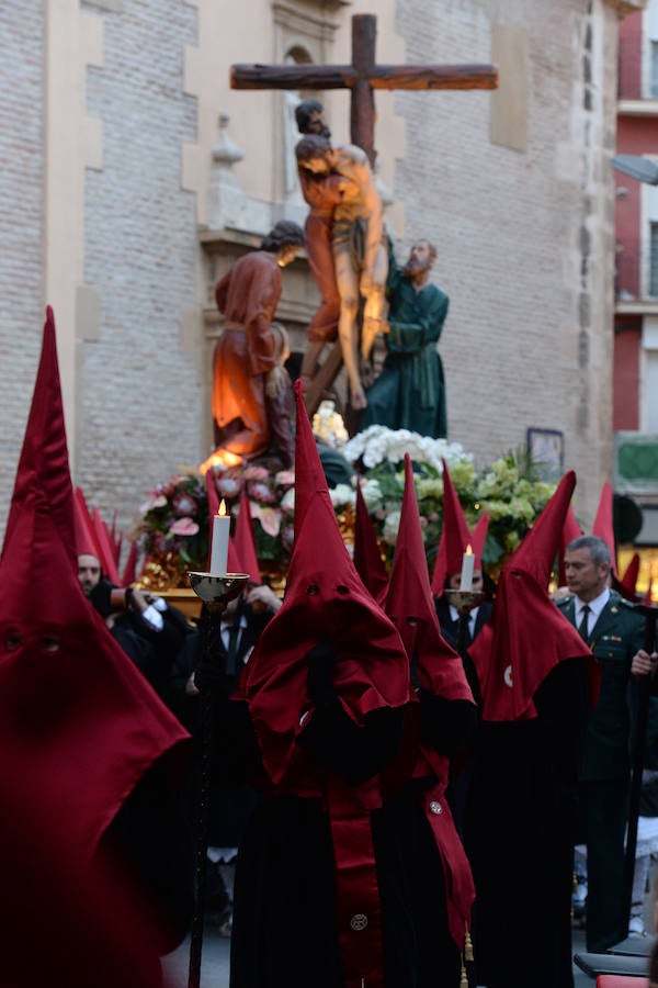 Procesionaron Los Servitas, el Santo Sepulcro y la Cofradía del Cristo de la Misericordia