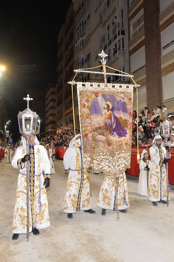 Los azules sacaron siete carros de seis caballos y los blancos tres de ocho, uno de seis, otro de cinco y dos más de guerra