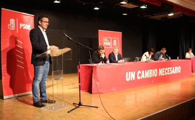 Imagen de la I Ejecutiva Abierta del PSOE, celebrada en Cehegín. 