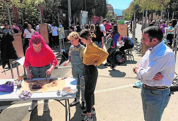 Homenaje a Párraga de IES Floridablanca