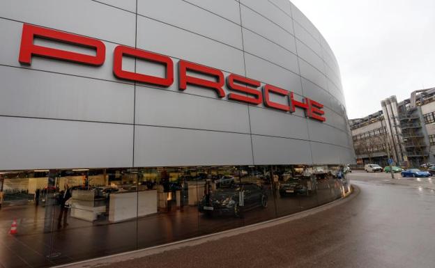 Oficinas de Porsche en Alemania. 