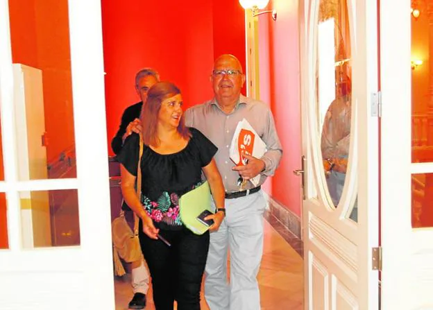 Pilar Marcos y Manuel Padín, en una imagen de archivo.