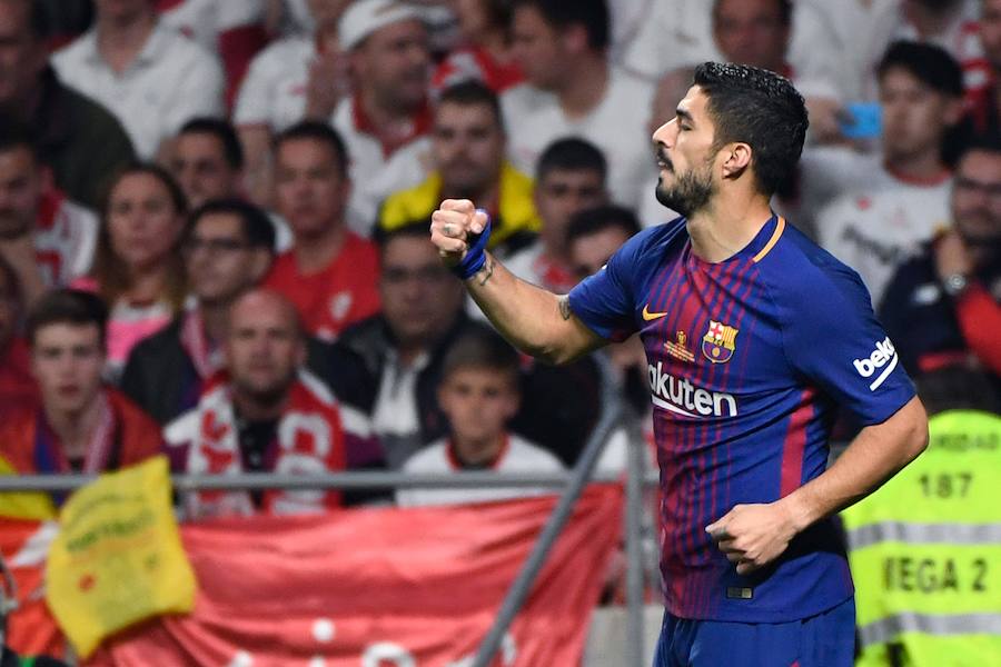 El Barcelona consigue su cuarta Copa del Rey consecutiva ante un Sevilla que fue muy inferior. Doblete de Suárez y tantos de Messi, Countinho y un Iniesta que fue masivamente ovacionado por el Wanda Metropolitano 