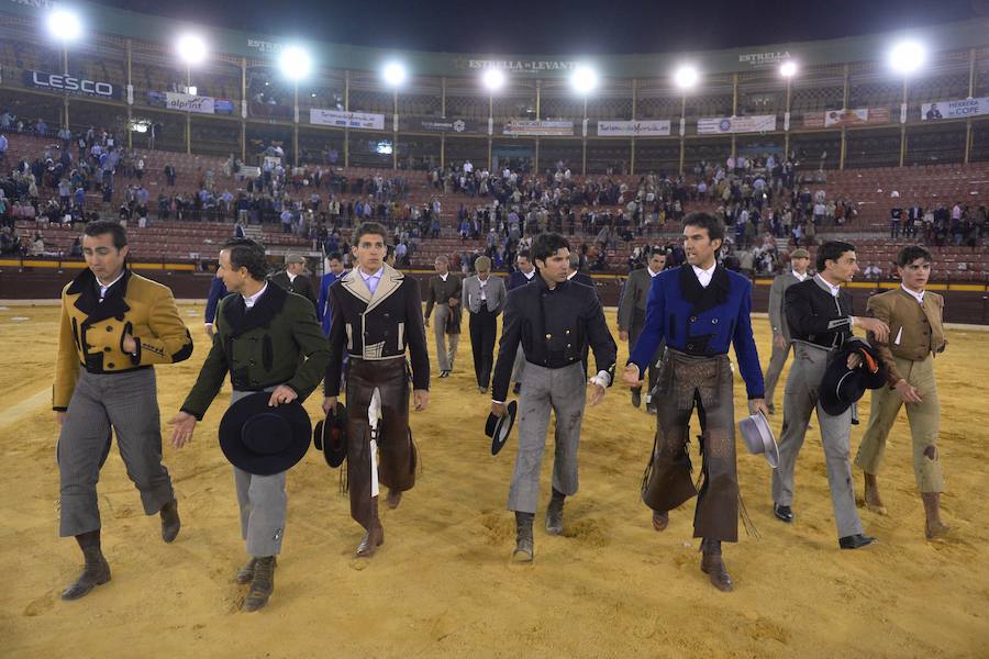 El festival solidario de Murcia volvió a ser un éxito, con trece orejas, dos rabos y mucho público