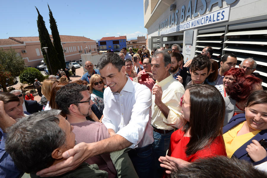 El secretario general del PSOE afirma que «El Tajo-Segura seguirá teniendo su papel mientras haya agua disponible»