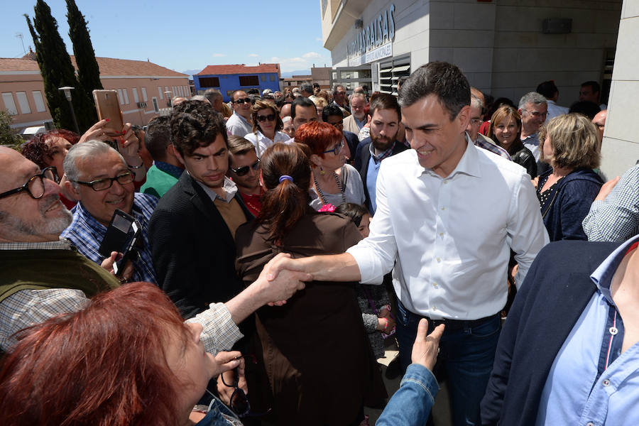 El secretario general del PSOE afirma que «El Tajo-Segura seguirá teniendo su papel mientras haya agua disponible»