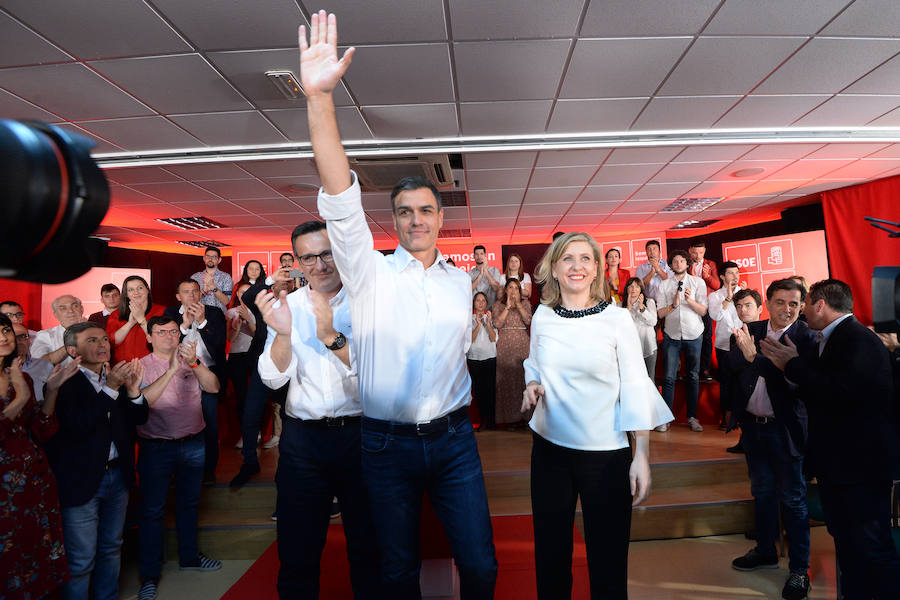 El secretario general del PSOE afirma que «El Tajo-Segura seguirá teniendo su papel mientras haya agua disponible»