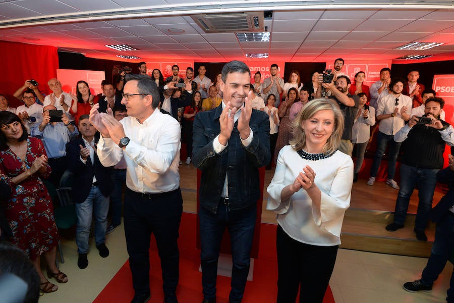 El secretario general del PSOE afirma que «El Tajo-Segura seguirá teniendo su papel mientras haya agua disponible»