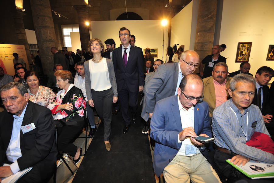 La ministra de Agricultura, que inauguró la segunda jornada del foro Futuro en Español, aboga por «un pacto que asegure el equilibrio entre la defensa del medio ambiente y su disponibilidad y que mitigue los impactos negativos del cambio climático»