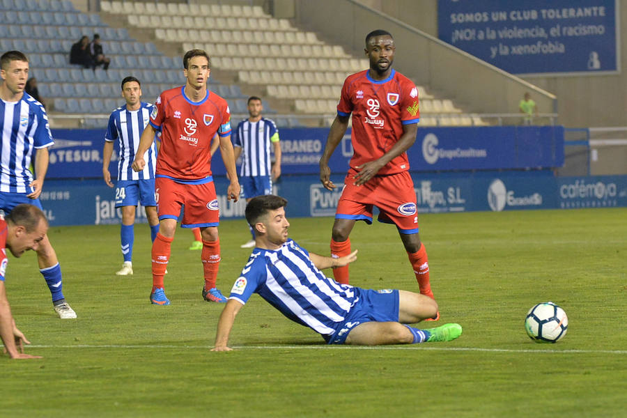 El equipo de Fabri, ya descendido, sorprende al Numancia en el Artés Carrasco con goles de Carlos Gutiérrez, en propia puerta, y Nando.