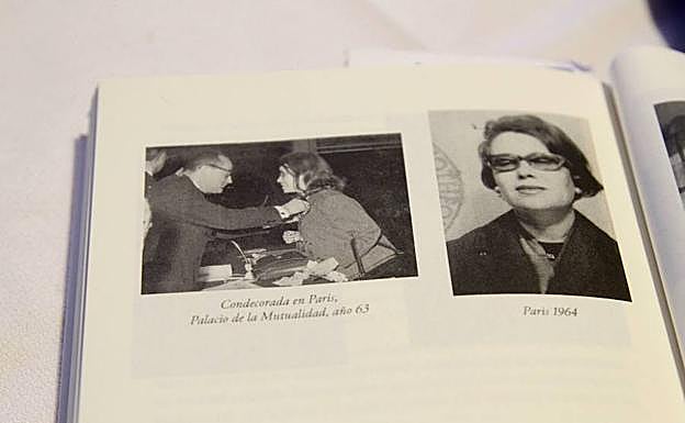 Fotografías de su estancia en París. 