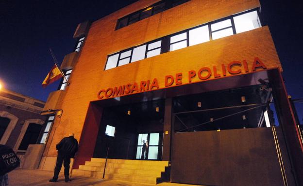 Comisaría de la Policía Nacional del barrio del Carmen, en Murcia.