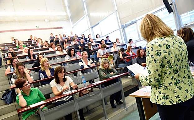 Imagen del examen del pasado domingo. 